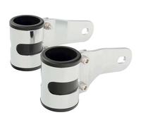 Supporti Zampe di Fanale Cromo Bike It 33/37 MM / Hlbhchb