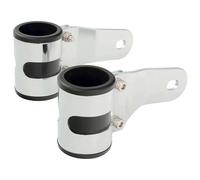 Supporti Zampe di Fanale Cromo Bike It 38/40 MM / Hlbhchc