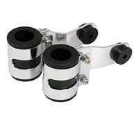 Supporti Zampe di Fanale Cromo Lusso Bike It 31mm/Hlbdch
