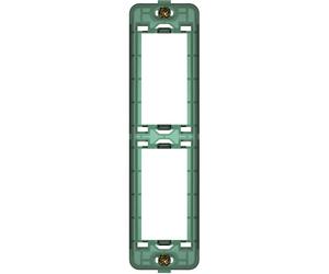 Supporto 2 moduli Vimar Plana verde trasparente Verde