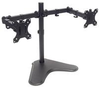 Supporto 2 Monitor 13-32" VESA 75/100 Base Scrivania - Manhattan ICA-LCD 2524M