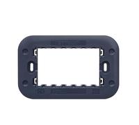 SUPPORTO 3-4-6 MODULI PER SCATOLA CASSETTA COMPATIBILE SERIE AXOLUTE - ETTROIT (3 MODULI)