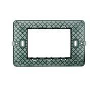 SUPPORTO 3 MODULI 3M PER SCATOLA CASSETTA 503 COMPATIBILE VIMAR SERIE PLANA - ETTROIT