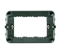 Supporto 3M Vimar Idea con viti per scatole 3 moduli Grigio