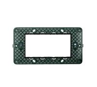 SUPPORTO 4 MODULI 4M PER SCATOLA CASSETTA 504 COMPATIBILE VIMAR PLANA - ETTROIT