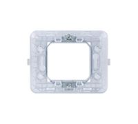 SUPPORTO A 2 MODULI, PER CASSETTA SCATOLA TONDA 502, PER PLACCA A 2 POSTI, COMPATIBILE CON BTICINO MATIX, SERIE SOLAR, SERIE CIVILE, MASCHERINA