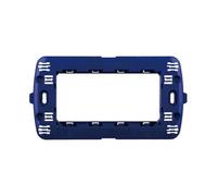 SUPPORTO A 4 MODULI, PER CASSETTA SCATOLA 504, PER PLACCA A 4 POSTI, COMPATIBILE CON BTICINO LIVING, SERIE SPACE, SERIE CIVILE, MASCHERINA