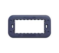 Supporto a 4 moduli/posti per placche, scatola 504, Compatibile Con BTicino Axolute Air, alta qualità e lunga durata, per placche in plastica, alluminio e vetro, originali e compatibili