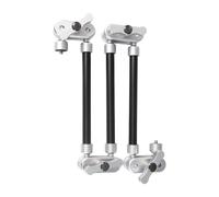 Supporto a braccio magico regolabile, flessibile, con vite filettata da 1/4", per smartphone, videocamera, action camera, studio, streaming live,