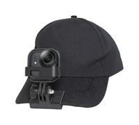 Supporto a clip per cappello per Insta360 Go Ultra, staffa regolabile per action camera di rotazione di 90 gradi, multiuso per cappellino da baseball e zaino
