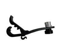 Supporto a clip per microfono per batteria Morsetto per percussioni Staffa di montaggio regolabile per strumento a percussione Supporto per microfono per batteria regolabile in altezza