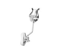 Supporto a clip per trombone, per banda, leggio portatile per spartiti in metallo, applicabile a trombone o tromba, accessorio durevole per principianti