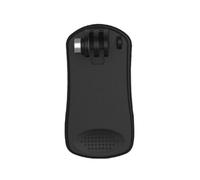Supporto a clip per zaino con due denti girevoli a 360° | Impugnatura a molla per cinghia o tesa del cappello, portatile POV film per ciclismo, escursionismo, viaggi