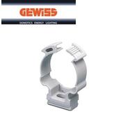 Clips a scatto Gewiss antiurto per tubi 16mm confezione 100pz GW50605