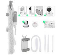 Supporto a collo d'oca per telecamere baby monitor adatto alla maggior parte del