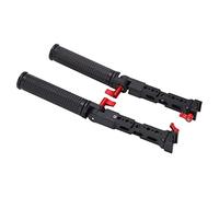 Supporto a doppia impugnatura con maniglia estendibile per stabilizzatore di videocamera RSC2 RS2, supporto a doppia impugnatura con angolo regolabile e foro per vite da 1/4" p