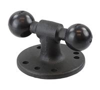 SUPPORTO A DOPPIA SFERA SU BASE PIANA PER COLLEGARE DUE ASTE RAM-MOUNT RAM-B-217U