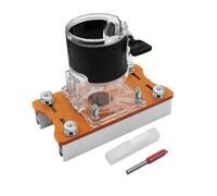 Supporto a fessura per fresatrice verticale - 2 in 1 per mobili, trimmmmachine, utensili di ricerca a fessura, supporto a fessura per la lavorazione del legno, base fresa, fresa per legno, lavorazione