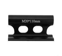 Supporto a forcella in alluminio per tetto del veicolo per portapacchi progettato per tenere saldamente le forcelle anteriori della bicicletta aperte da 110 mm e 20 mm