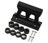 Supporto a forcella per bicicletta in alluminio leggero, a sgancio rapido, per tettuccio dell'auto, colore nero
