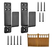 Supporto a forma di U - Asta in acciaio ad alte prestazioni, staffe angolari destro, hardware per il supporto della serratura, design rinforzato antiruggine, costruzione ad alta resistenza, per