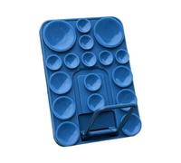 Supporto a in silicone per cellulare con forte | Supporto per cellulare regolabile su entrambi i lati, adesivo, supporto a ventosa in silicone, per console centrale