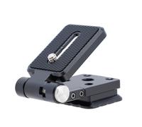 Supporto a L pieghevole per fotocamera DSLR, orientamento verticale/orizzontale