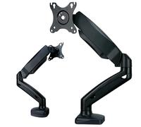 Supporto a Molla a Gas per Monitor, Stabile e Sicuro, Capacità di Sollevamento fino a 8 chilogrammi, Flessibilità di Posizionamento, HDWR SolidHand SG01