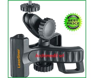 Supporto a molla Laserliner FlexClamp PLUS NERO UMA090.135A FACILE DA REGOLARE