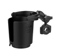 Supporto a MORSETTA con PORTA LATTINA BOTTIGLIA Ram-Mounts RAM-B-408-75-1-A-132U
