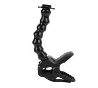 Supporto a morsetto flessibile resistente con attacco a collo d'oca a 8 segmenti a sgancio rapido per fotocamere GoPro, Hero, Fusion, DJI, Osmo,