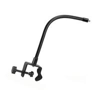 Supporto a morsetto in metallo con tubo flessibile 1/4 di interfaccia a vite per action camera smartphone tablet supporto morsetto da scrivania