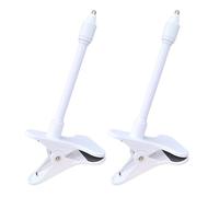 Supporto a morsetto per baby monitor regolabile 2 pezzi per varie superfici mobi