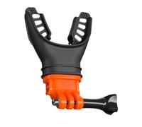 Supporto a Morsetto per Fotocamera | Clip in Silicone con Sgancio Rapido per Fotocamera - Leveggio in Silicone con Boccaglio Regolabile Multiangolo per Snorkeling Surf Cucina Riprese Video e Filming A