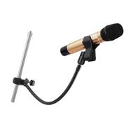 Supporto a morsetto per microfono con capacità di rotazione completa per streaming live stabile supporto rotante per microfono