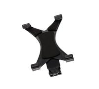 Supporto a morsetto per telefono pieghevole portatile con chiusura rapida, regolazione angolare multipla universale 4-7 pollici dispositivi stabilizzatore telefonico con base in silicone