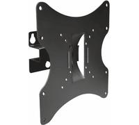 Techly Supporto a muro inclinabile per TV 108613 compatibile 17-42'' Nero