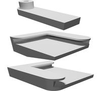 Supporto a Muro per iPad 6a Gen Compatibile con Delonghi Eletta ECAM