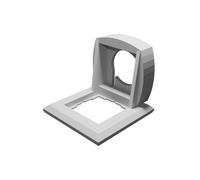 Supporto a Muro per Linksys Velop - Adattatore GIRA Stampato 3D No Fori