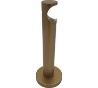 Supporto a muro per profilo tondo 1 via Function Ø 2 x L 12 cm oro Oro