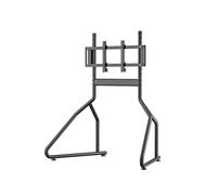 Supporto a muro per schermo Oplite R8 semplice Nero acciaio VESA 75x75/100x100 fino a 30 kg inclinazione -15°/+15° rotazione 360° regolazione dell'altezza 6 livelli - Nouvo