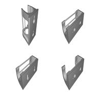 Supporto a Muro per Set Utensili Ryobi Lithium 4pc - Organizer Stampato