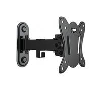 Metronic Supporto a muro per TV 451055 – 1 braccio inclinabile 13"–28" Nero