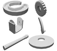 Supporto a Muro Verricello per Kayak - Staffa 3D Deposito Garage Soffitto