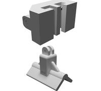 Supporto a Palo Regolabile 2 Assi per Antenna Wireless MikroTik SXT