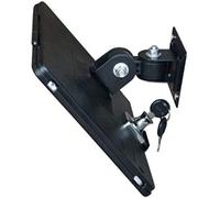 Supporto a parete chiudibile a chiave per iPad Mini 1-5 in nero