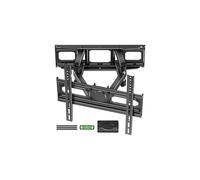 Supporto a parete EconoMe Full Motion per TV da 26-65", girevole e inclinabile, VESA 400x400 mm, portata massima 45 kg, compatibile con montanti in