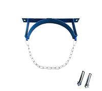 Supporto a parete for portaoggetti for bombole di gas con catena multicolore di varie dimensioni(Blue,L35cm 13 3/4)