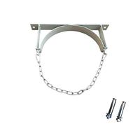 Supporto a parete for portaoggetti for bombole di gas con catena multicolore di varie dimensioni(White,L35cm 13 3/4)