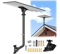 Supporto a parete lungo per Star link, kit di montaggio regolabile con inclinazione di 160°, supporto a parete/tetto da 24 pollici, compatibile con le antenne Star link V3 Standard ed Enterprise